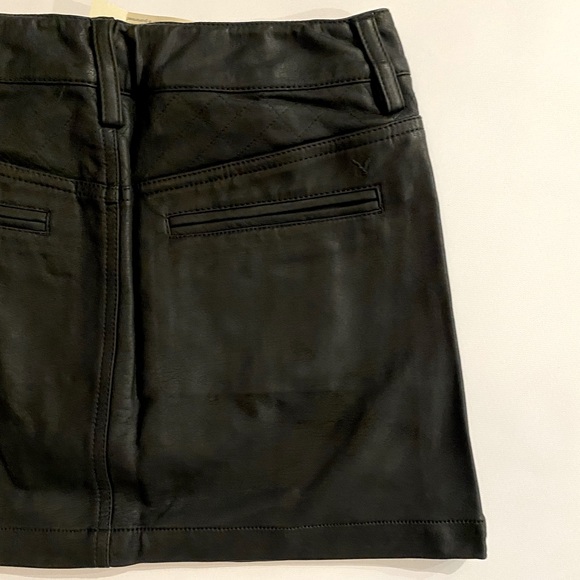 American Eagle Faux Leather Skirt - Picture 3 of 6